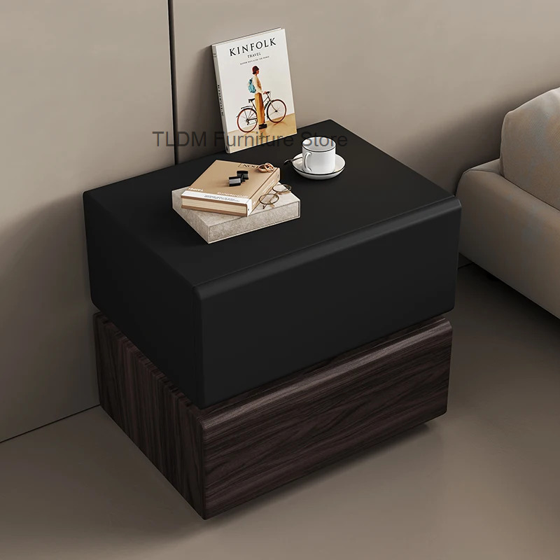 طاولة جانبية للسرير بتصميم نور - مراجعة Interior Design White And Wood وسعره