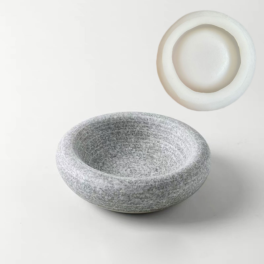 قالب سيليكون دائري لوعاء الأسم - مراجعة Terrazzo Pot Cement وسعره