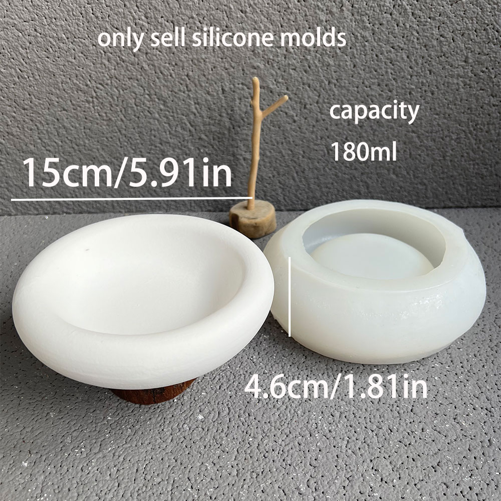 قالب سيليكون دائري لوعاء الأسم - مراجعة Terrazzo Pot Cement وسعره
