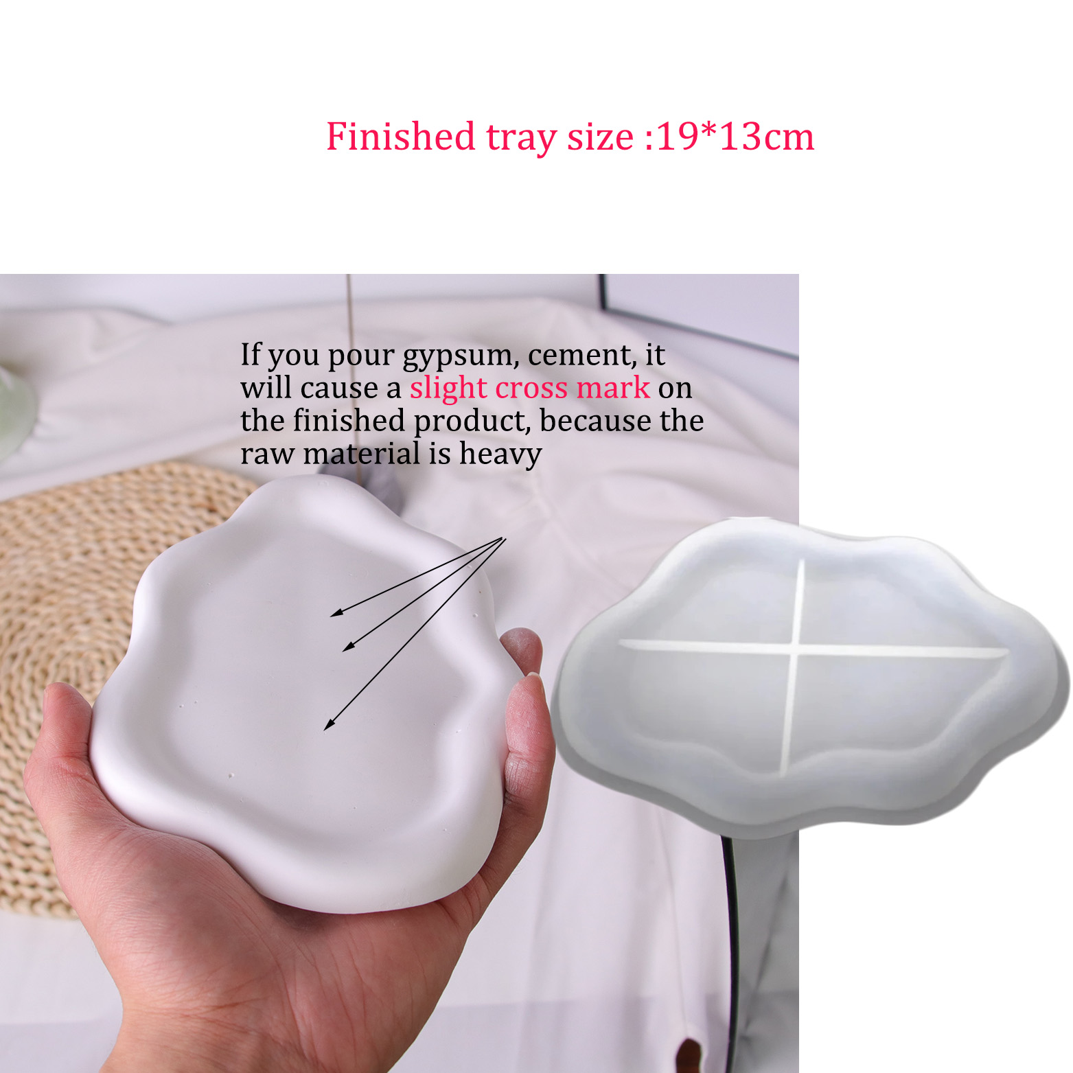 سحابة صينية قوالب السيليكون لر - مراجعة Terrazzo Pot Cement وسعره