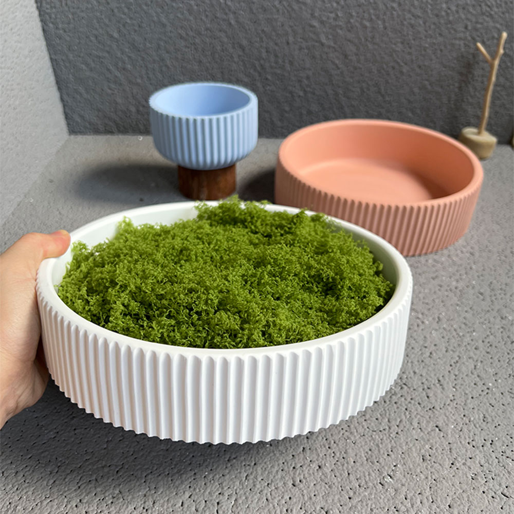 وعاء كبير شمعة سفينة قالب خرسا - مراجعة Terrazzo Pot Cement وسعره