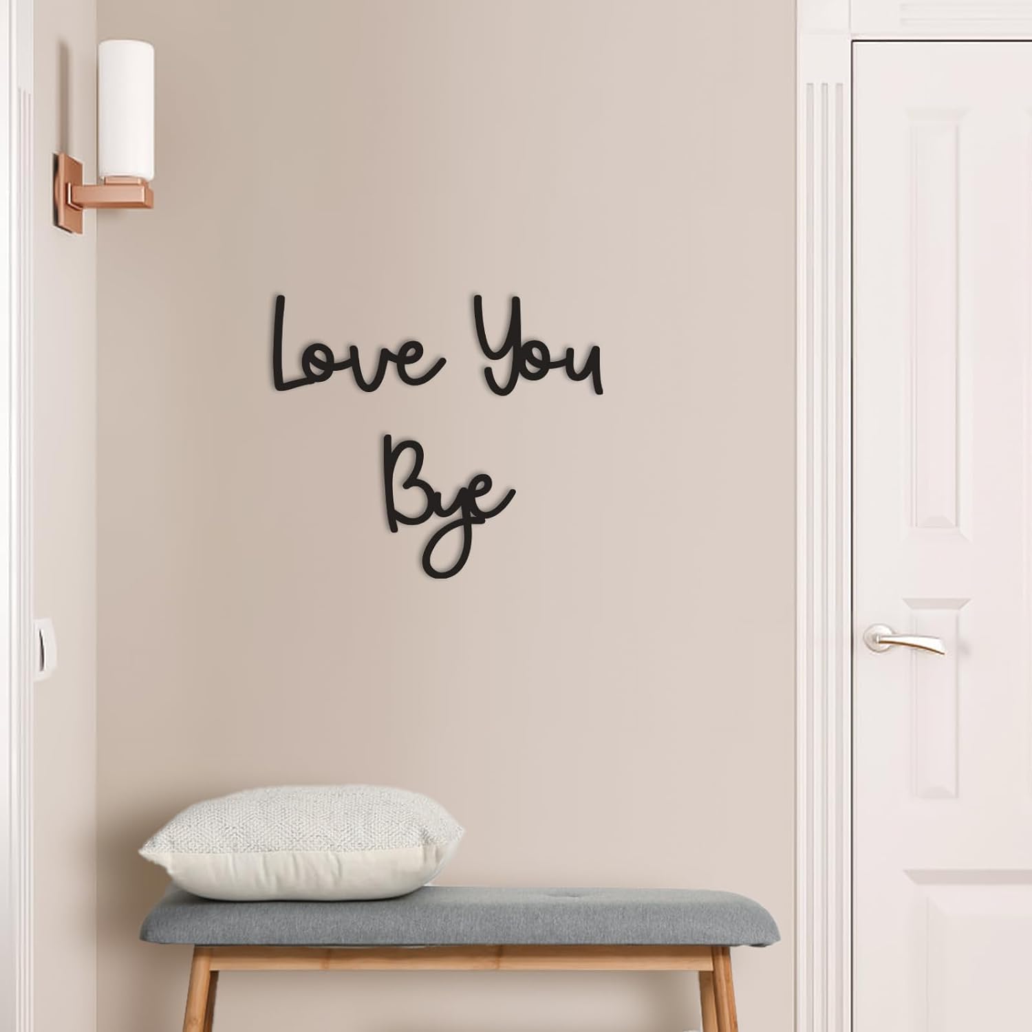 لافتة خشبية من Love yo ، ديكور - مراجعة Interior Design Quotes وسعره