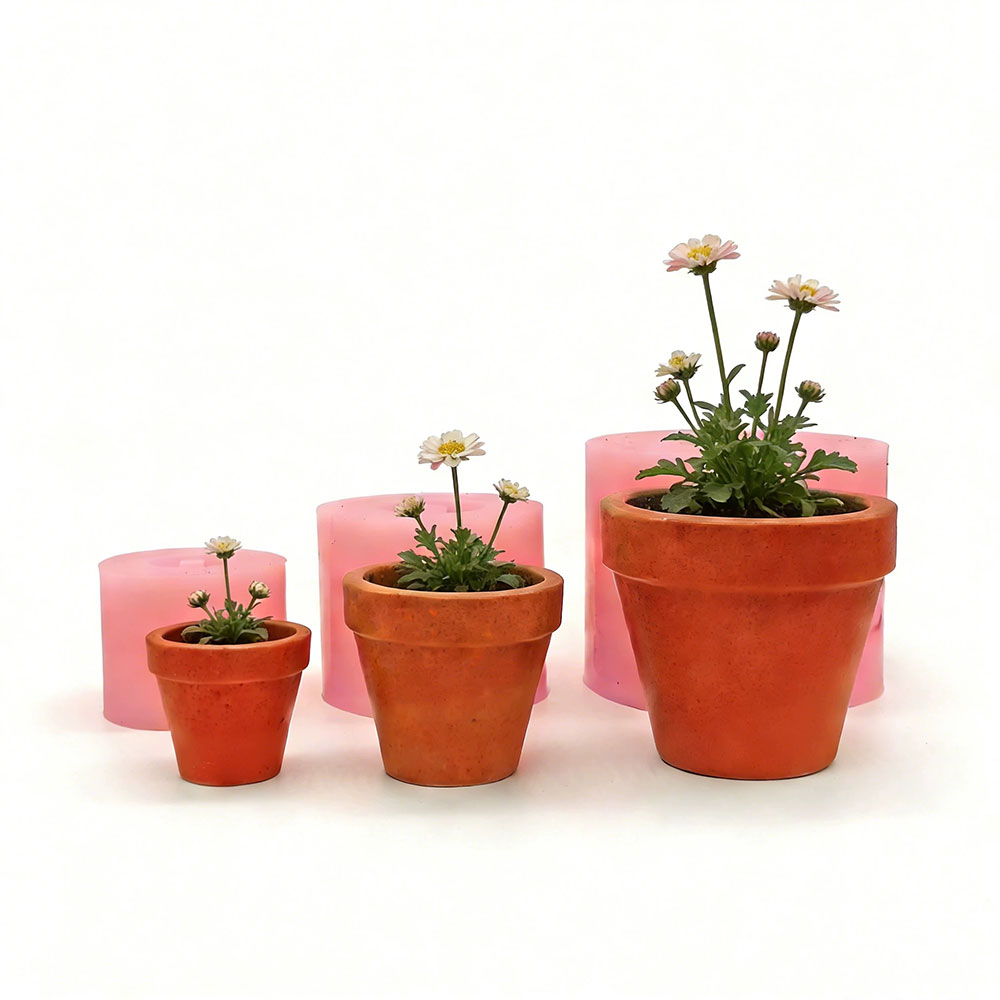 مجموعة قوالب سيليكون صغيرة لصن - مراجعة Terrazzo Pot Cement وسعره