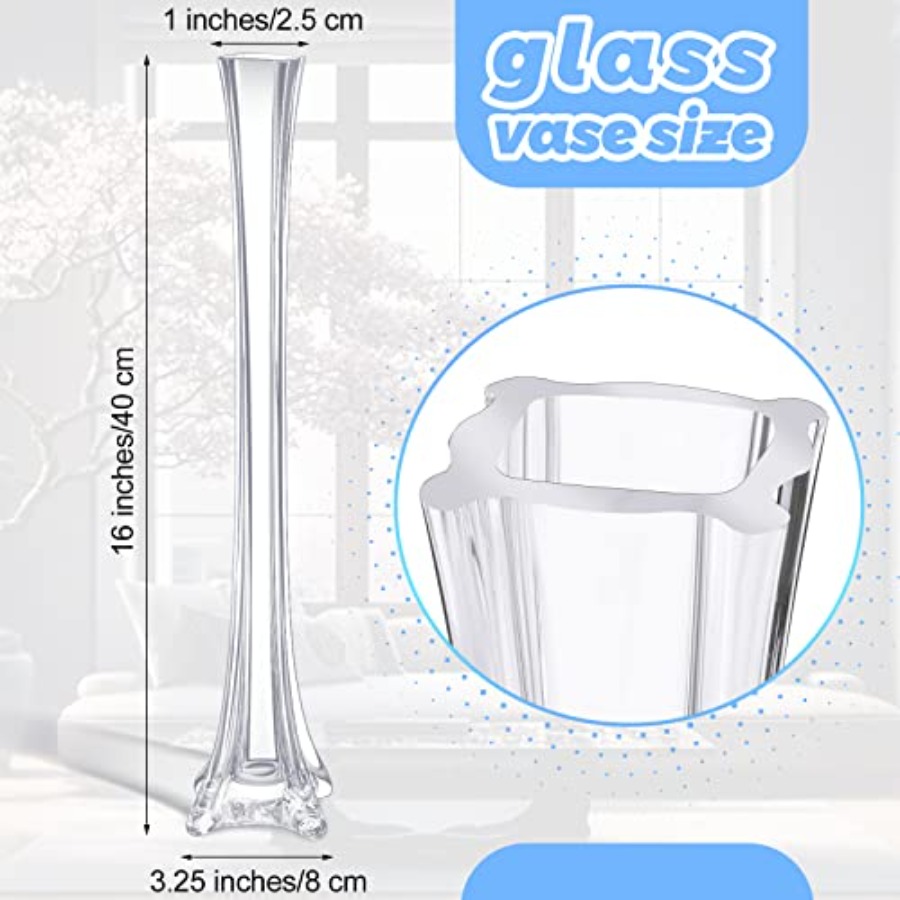 مزهريات مركزية للطاولات في حفل - مراجعة Fluted Vase Tall وسعره